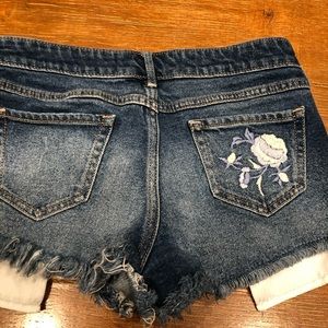 Hollister Low Rise Short Short Vintage Stretch